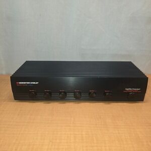 Monster Cable Speaker Selector 6 Way w/Amplifier Protection CLEAN